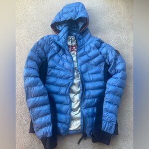 Bogner Fire and Ice Blue Puffer Womens size 6. Great condition!